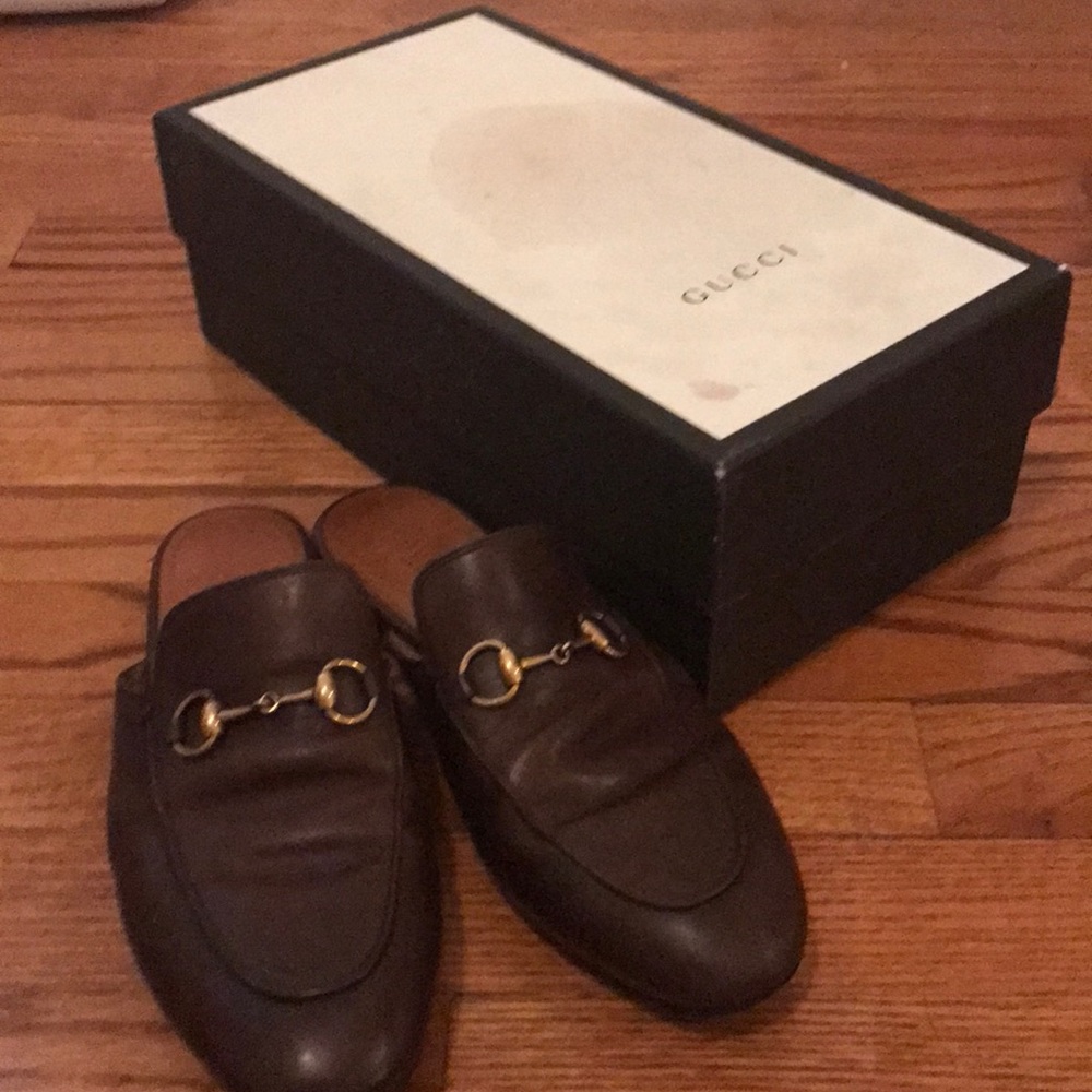 Gucci brown shoes 100% Authentic